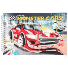 Kreativní sešit Monster Cars