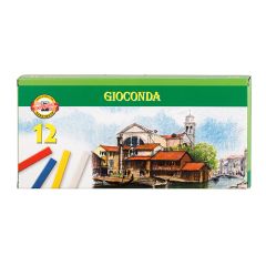 Křídy gioconda olej. 12 ks