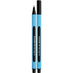 Kuličkové pero, 0,7 mm, s uzávěrem, Schneider Slider Edge XB, černé