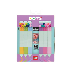 LEGO Stationery  LEGO DOTS Fixy, mix barev - 6 Ks