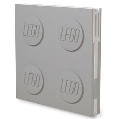 LEGO Zápisník s gelovým perem - šedý