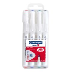 Liner CENTROPEN 4611 - sada 4 ks 0,3 mm
