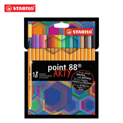 Liner STABILO point 88 ARTY, sada 18 ks