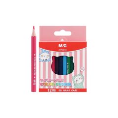 M&G  Pastelky bezdrevné mini M&G So Many Cats Pastel (12 farieb)