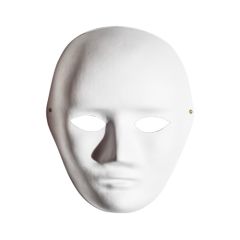 Maska na tvář  ALIEN polystyrenová 24x19 cm /1ks