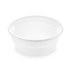 Miska (PP) biela Ø127mm 350ml [50 ks]