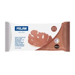 Milan  Modelovací hmota MILAN - Hnědá (Terracotta) 400g, na vzduchu tvrdnoucí