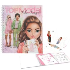 Módní návrhářský sešit Top Model - Jill a Hayden