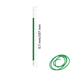 Náplň gelová MILAN Dry-Gel 0,7 mm, zelená