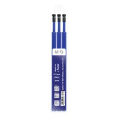 Náplň gumovací M&G iErase V 0,7 mm/3 ks - modrá