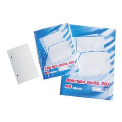 papírny Brno  Náplně do karisblokov - A4 linkované 100 A4 / bal.