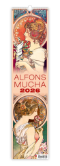 Nástěnný kalendář 2026 Alfons Mucha - kravata