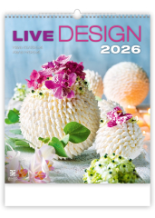 Nástěnný kalendář 2026 - Exclusive Live Design