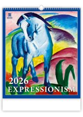 Nástěnný kalendář 2026 - Exkluzivní expresionismus