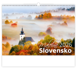 Nástěnný kalendář 2026 Malebné Slovensko