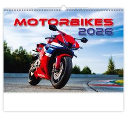 Nástěnný kalendář 2026 Motorky