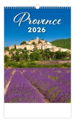 Nástěnný kalendář 2026 Provence