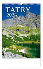 Nástěnný kalendář 2026 Tatry