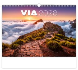 Nástěnný kalendář 2026 Via