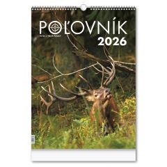 Nástěnný kalendář Hunter 2026