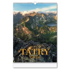 Nástěnný kalendář Tatry 2026