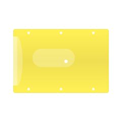 Obal na kreditní kartu - žlutá