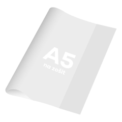 Obal na sešit A5 tenký 50 mic / 1ks