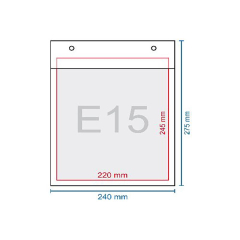 Obálka bublinková E15, 240 x 275 mm (220 x 265)