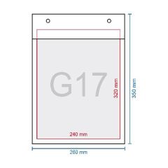 Obálka bublinková G17, 260 x 350 mm (240 x 340)