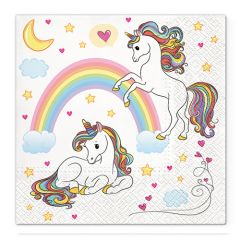 Obrúsky TaT 33x33cm Rainbow Party