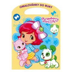 AKIM  Omalovánka A4 Akim Do ruky - Strawberry