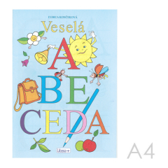Omalovánka A4 Litera - Veselá abeceda