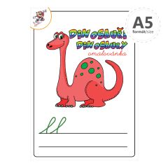 Omalovánka A5 - Dinosauři