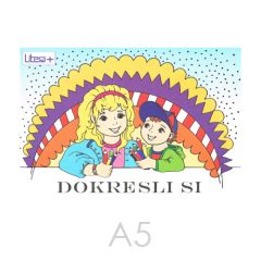 Omalovánka A5 Litera - Dokresli si