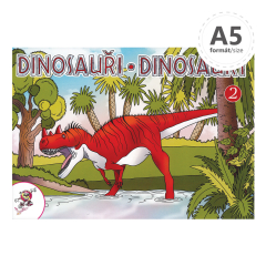 Omalovánka A5 LUX - Dinosauři