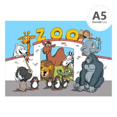 Petr Mičánek  Omalovánka A5 LUX - Zoo