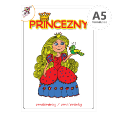 Omalovánka A5 - Princezny