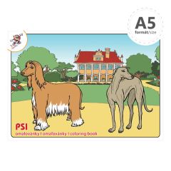 Petr Mičánek  Omalovánka A5 - Psi