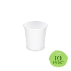 Papírový pohár bílý 110 ml, XS (O 62 mm) [50 ks]