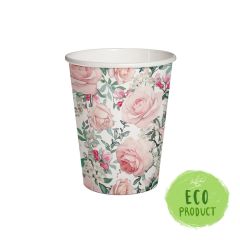 Paw  Papírový pohár PAW Eco 250 ml Gorgeous Roses