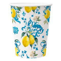 Papírový kelímek PAW Eco 250 ml Sicilian Floral Whimsy /8 ks