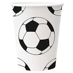 Papírový kelímek PAW Eco 250 ml Soccer ball / 8 ks