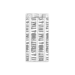 Papírový sáček (FSC Mix) nepromastitelný Street Food 8+4 x 17 cm na párek v rohlíku [300 k