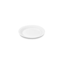 Papírový talíř (FSC Mix) bílý Ø15cm [100 ks]