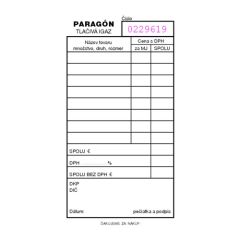 Paragonovou blok A6, samaprepis, 100 listů (68)