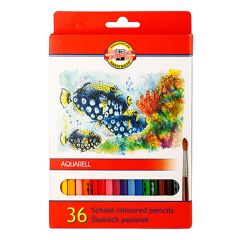 Koh-i-noor  Pastelky akvarel 36ks