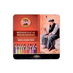 Koh-i-noor Mondeluz  Pastelky Akvarel  v plech. puzdre 48ks