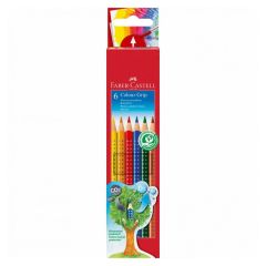 Faber Castell  Pastelky akvarelové Faber-Castell Colour Grip sada 6 ks