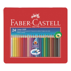 Pastelky Faber-Castell Grip 24 far