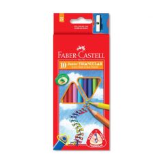 Faber Castell  Pastelky Faber-Castell Grip Junior 10 barev